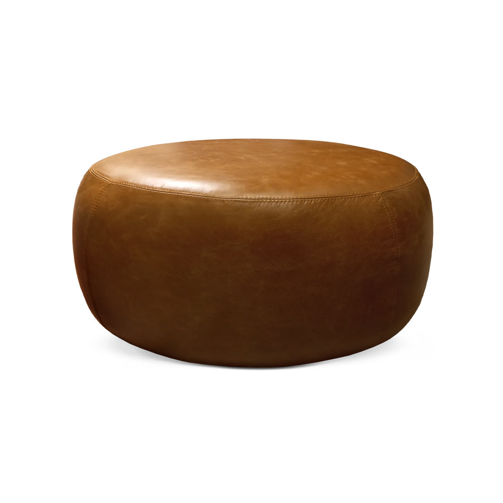 Puff Donna Ø 90 cm Cuero